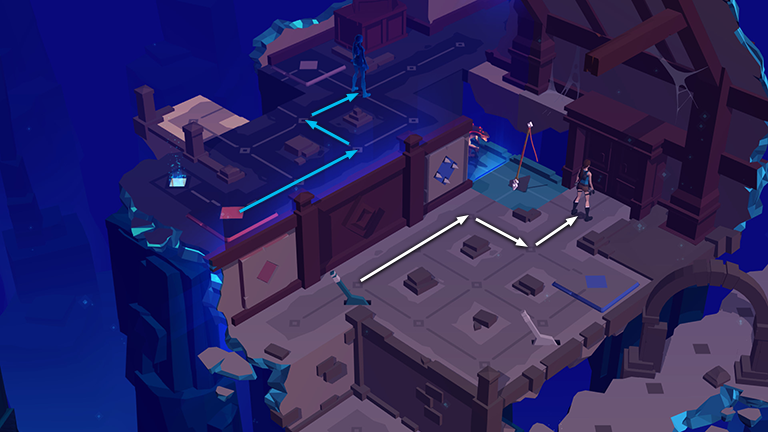 Lara Croft GO screenshot