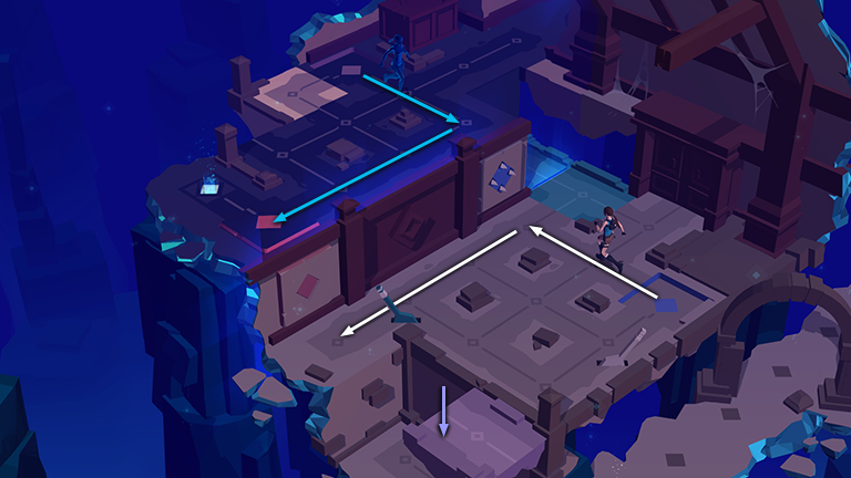 Lara Croft GO screenshot