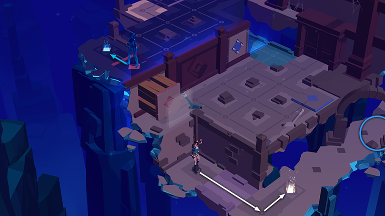 Lara Croft GO screenshot