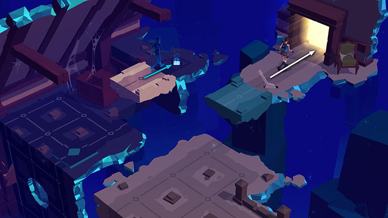 Lara Croft GO screenshot