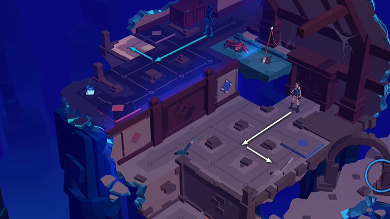 Lara Croft GO screenshot