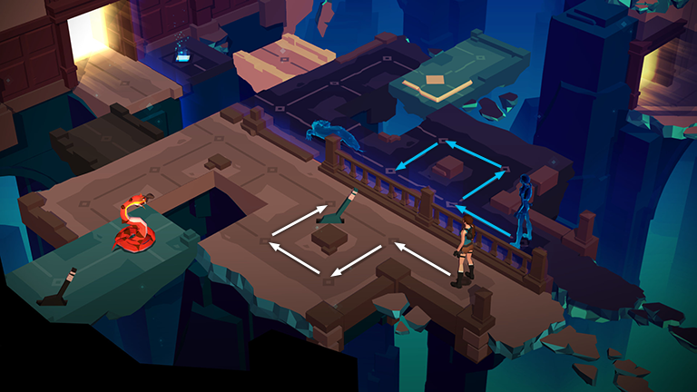 Lara Croft GO screenshot