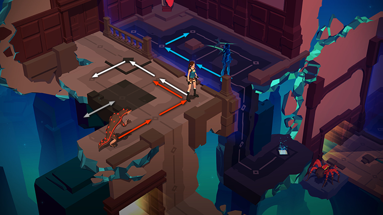 Lara Croft GO screenshot