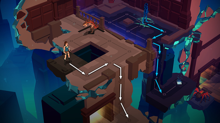 Lara Croft GO screenshot