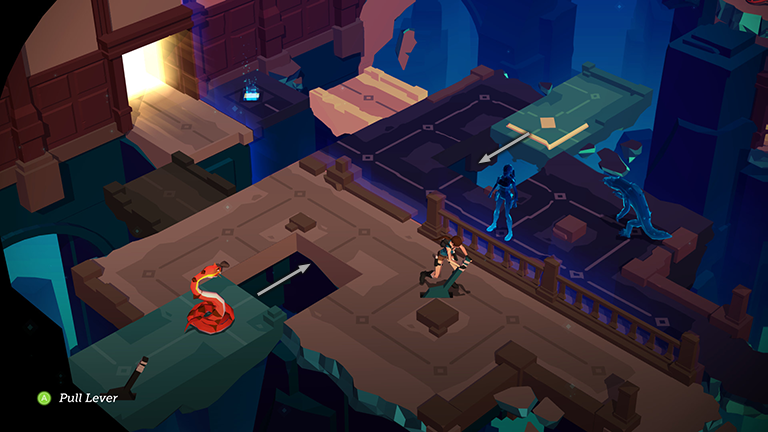 Lara Croft GO screenshot