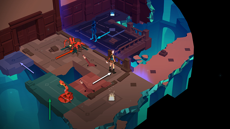 Lara Croft GO screenshot