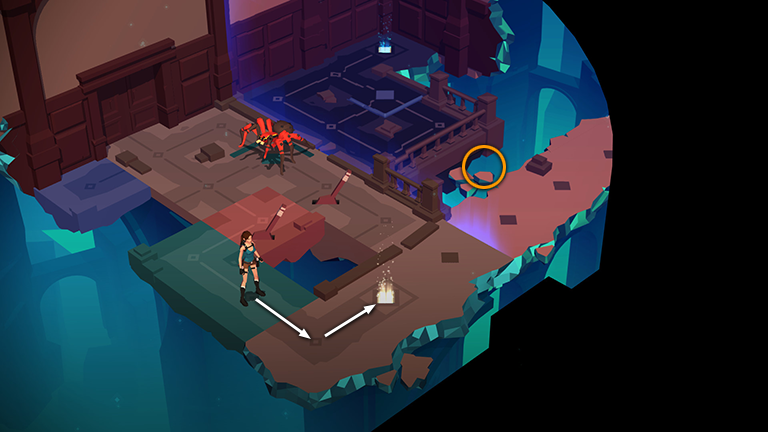 Lara Croft GO screenshot