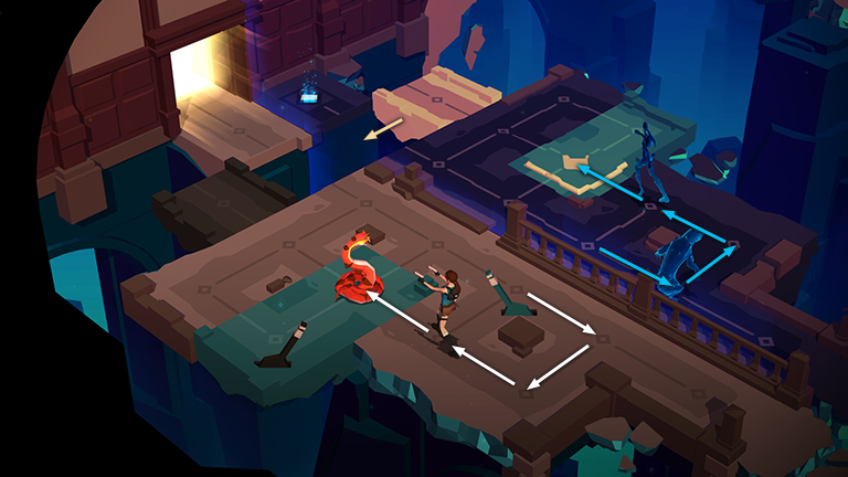Lara Croft GO screenshot