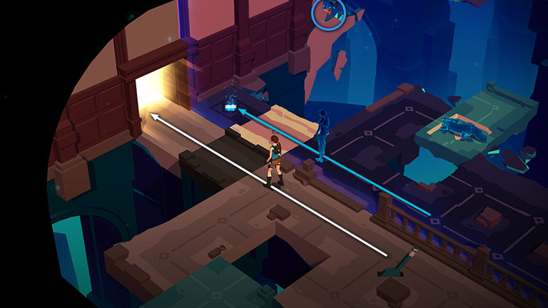 Lara Croft GO screenshot