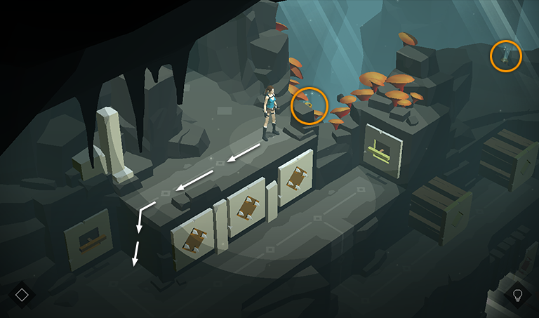 Lara Croft GO screenshot