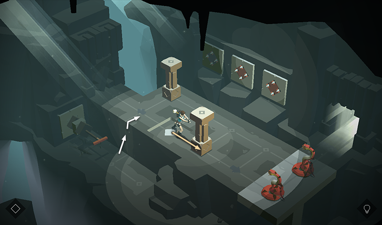 Lara Croft GO screenshot