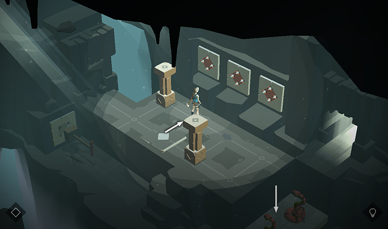 Lara Croft GO screenshot