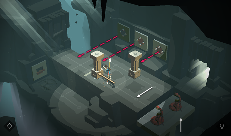 Lara Croft GO screenshot