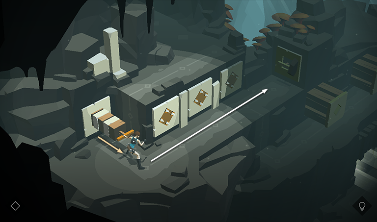 Lara Croft GO screenshot