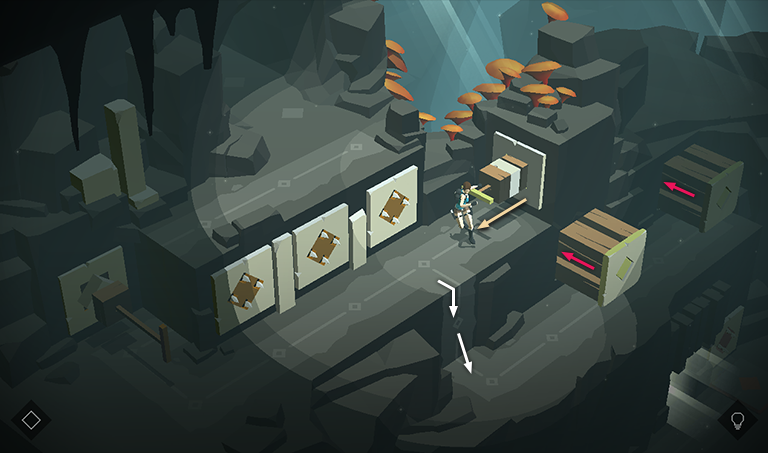 Lara Croft GO screenshot
