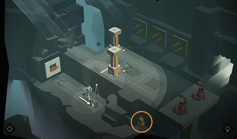Lara Croft GO screenshot