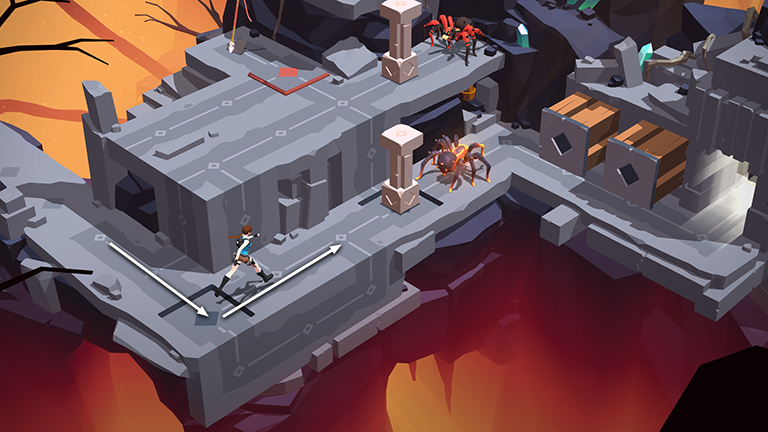 Lara Croft GO screenshot