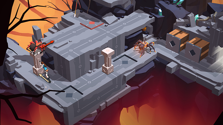 Lara Croft GO screenshot