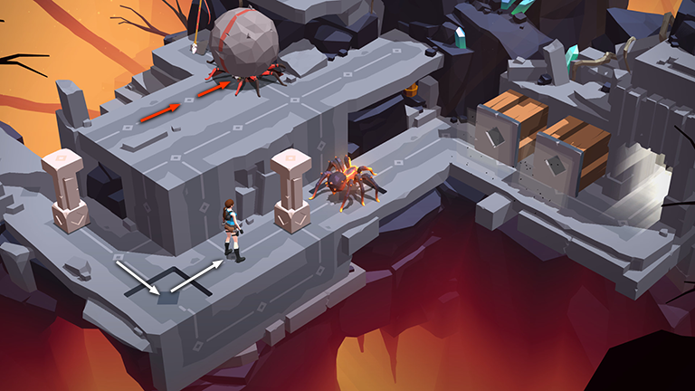 Lara Croft GO screenshot