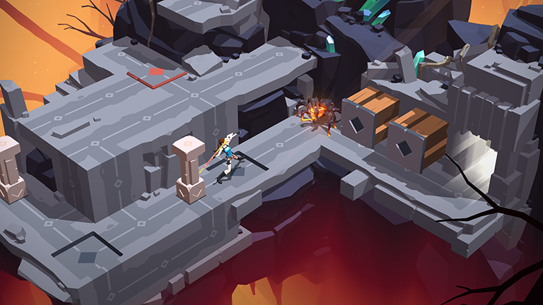 Lara Croft GO screenshot