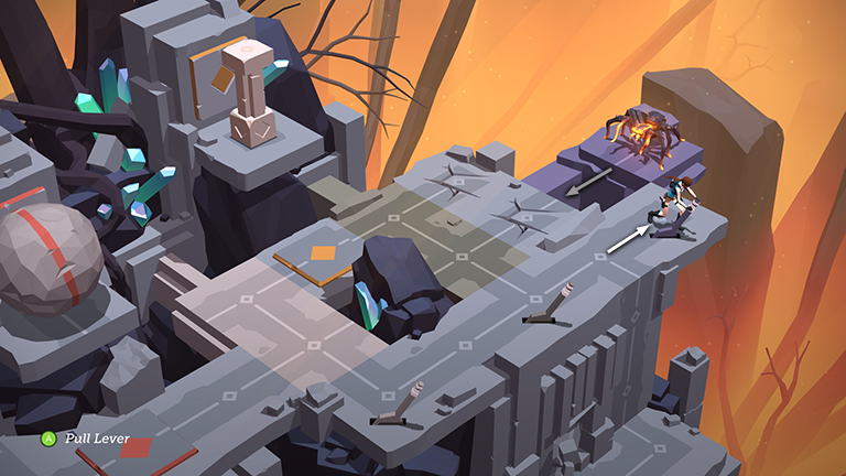 Lara Croft GO screenshot