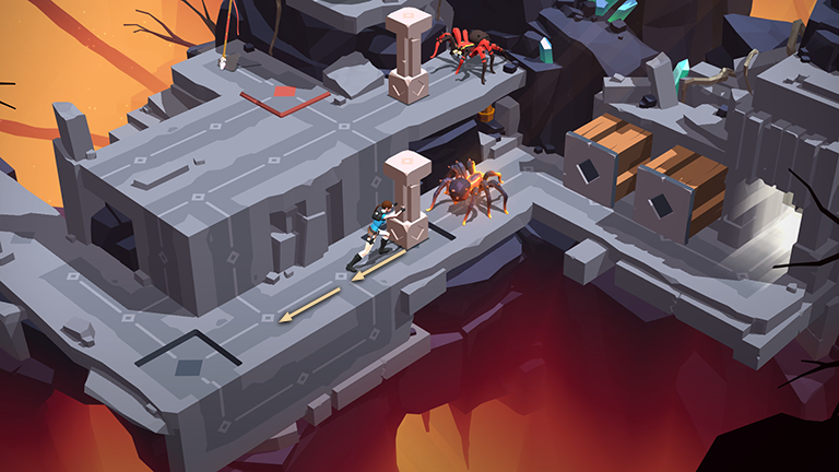 Lara Croft GO screenshot