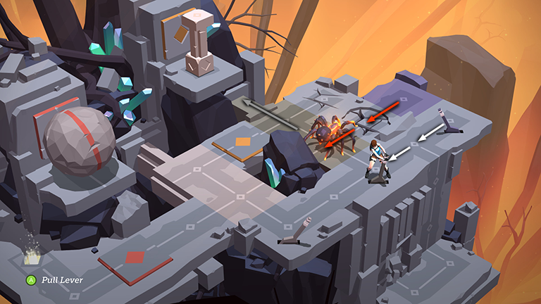Lara Croft GO screenshot