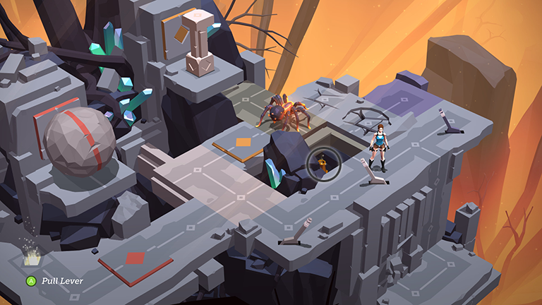 Lara Croft GO screenshot