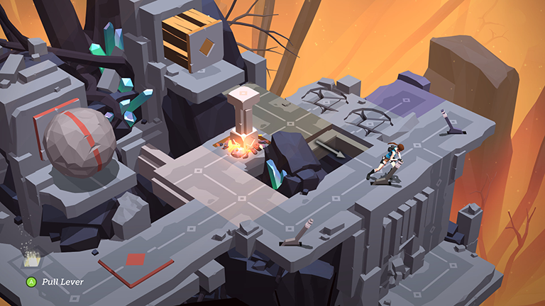 Lara Croft GO screenshot