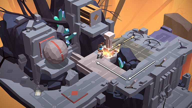 Lara Croft GO screenshot