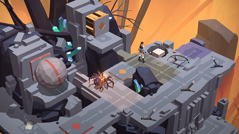 Lara Croft GO screenshot