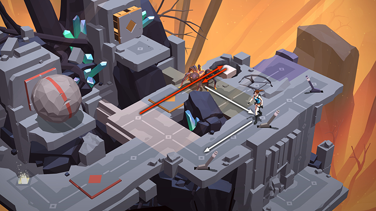 Lara Croft GO screenshot