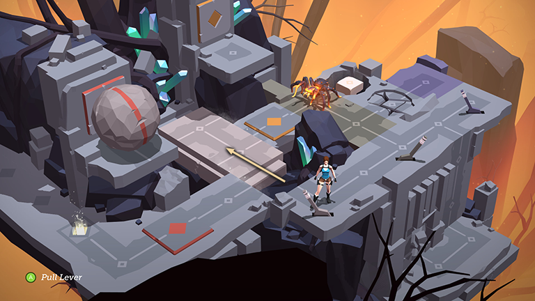 Lara Croft GO screenshot