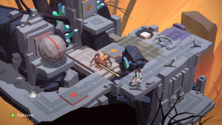 Lara Croft GO screenshot