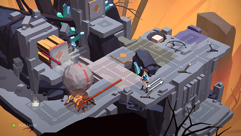 Lara Croft GO screenshot
