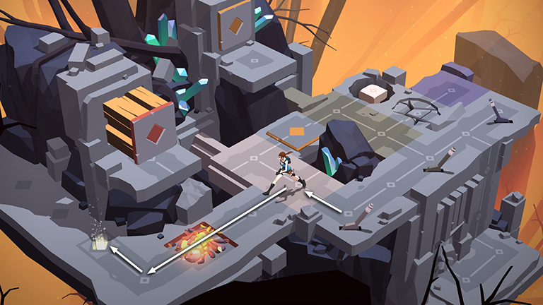 Lara Croft GO screenshot