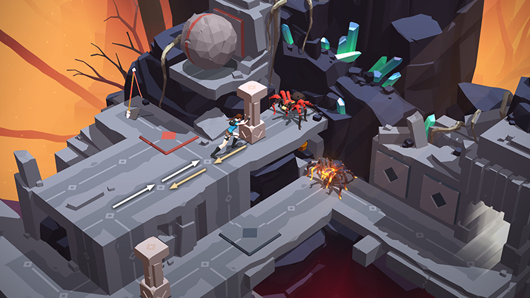 Lara Croft GO screenshot