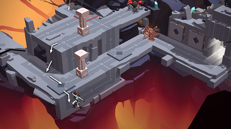 Lara Croft GO screenshot
