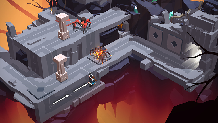 Lara Croft GO screenshot