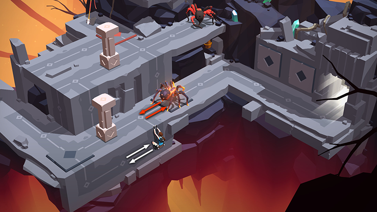 Lara Croft GO screenshot
