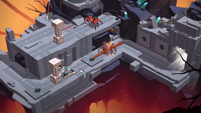 Lara Croft GO screenshot