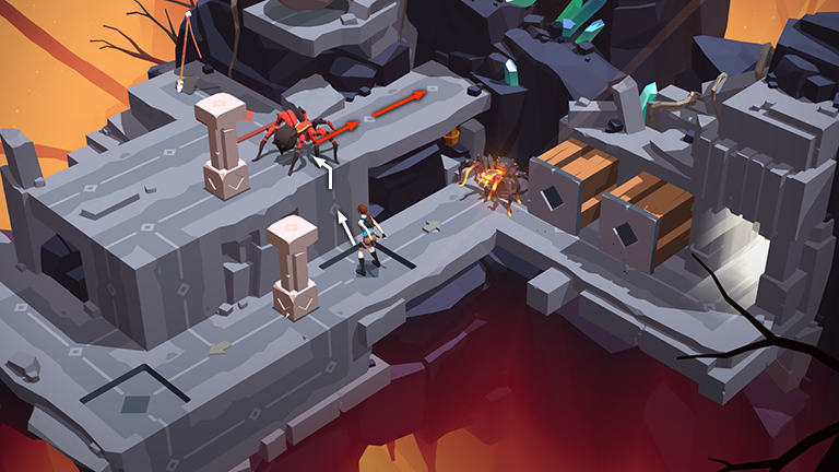 Lara Croft GO screenshot