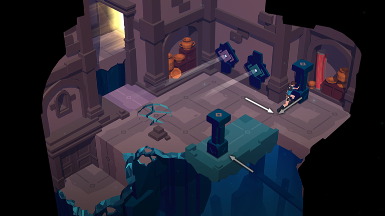 Lara Croft GO screenshot