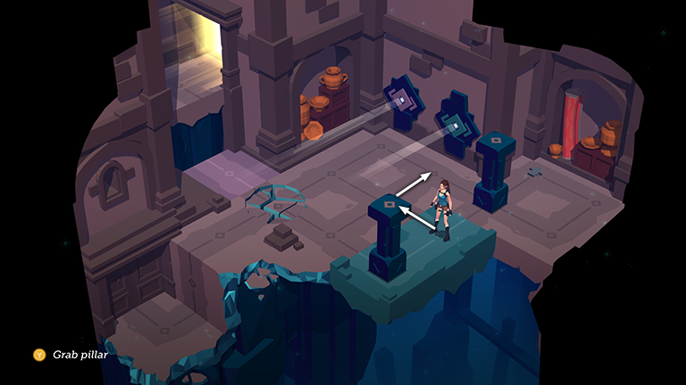 Lara Croft GO screenshot