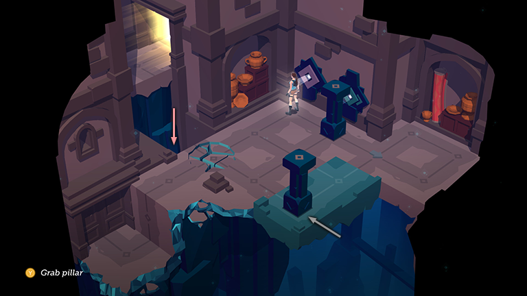 Lara Croft GO screenshot
