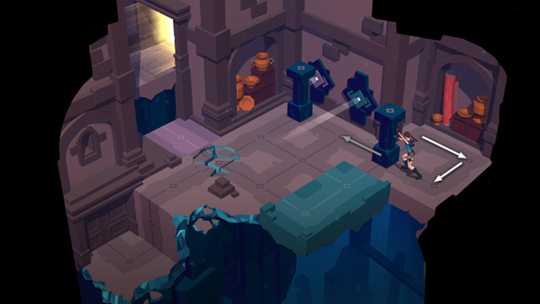 Lara Croft GO screenshot