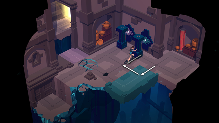 Lara Croft GO screenshot