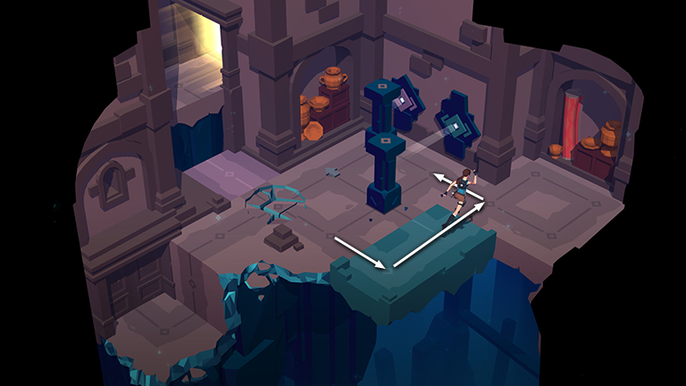 Lara Croft GO screenshot
