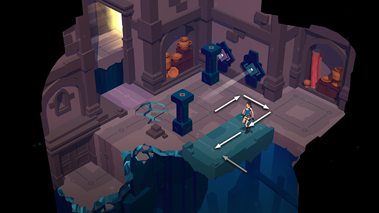 Lara Croft GO screenshot