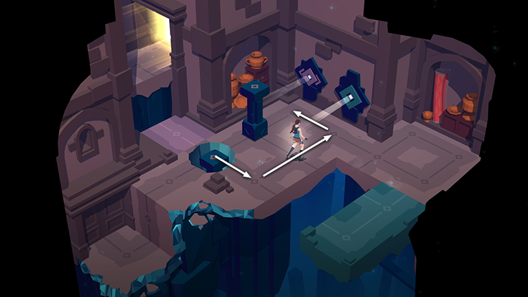 Lara Croft GO screenshot